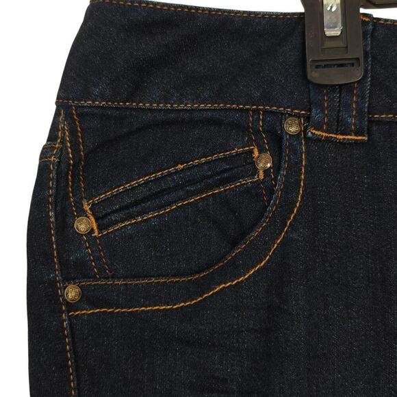 Lane Bryant Distinctly Bootcut Jeans Women's Size 22 Blue Dark Wash Stretch NWT - Picture 4 of 11